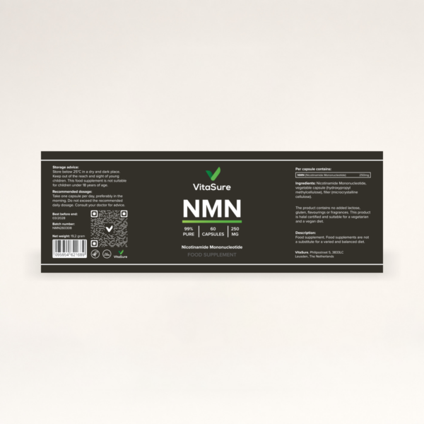 NMN label VitaSure
