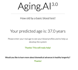 aging.ai biologische leeftijd