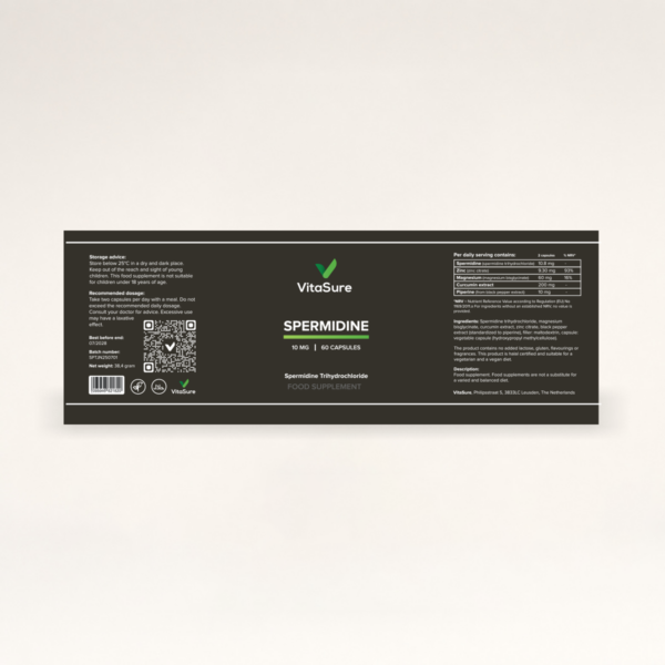 Spermidine label VitaSure