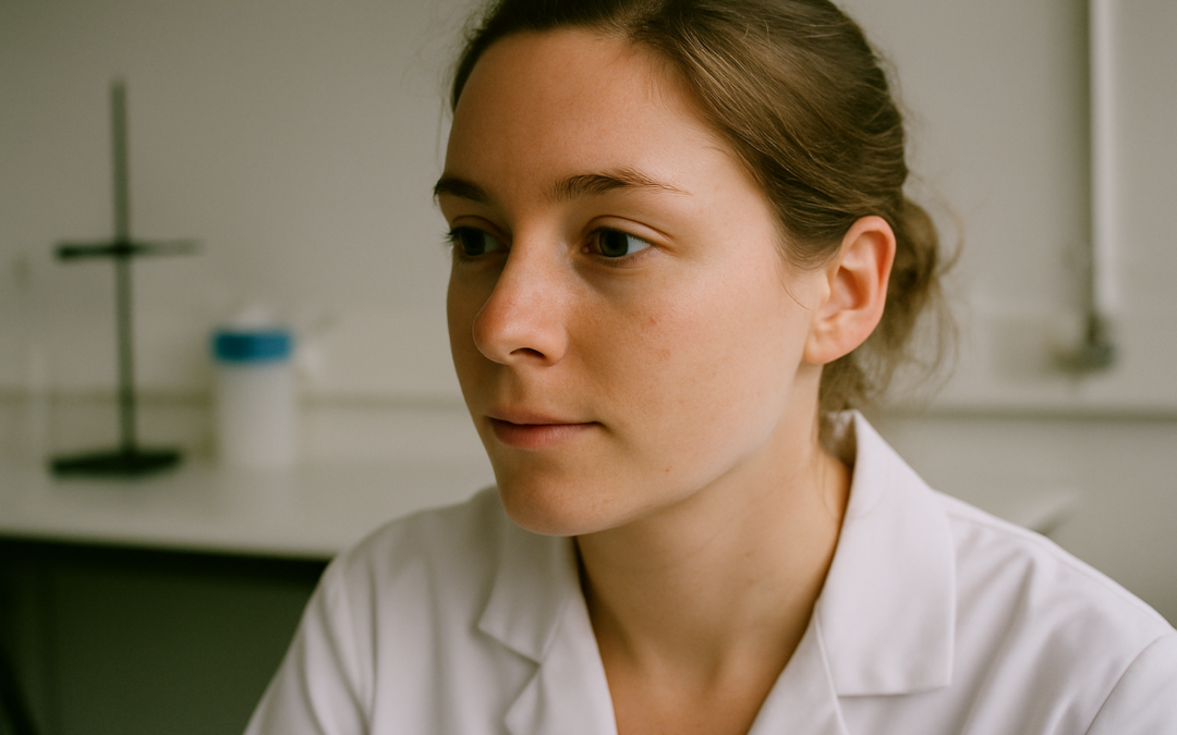 NMN vs NR supplementen naast elkaar op laboratoriumoppervlak, vergelijking van twee NAD+-precursoren