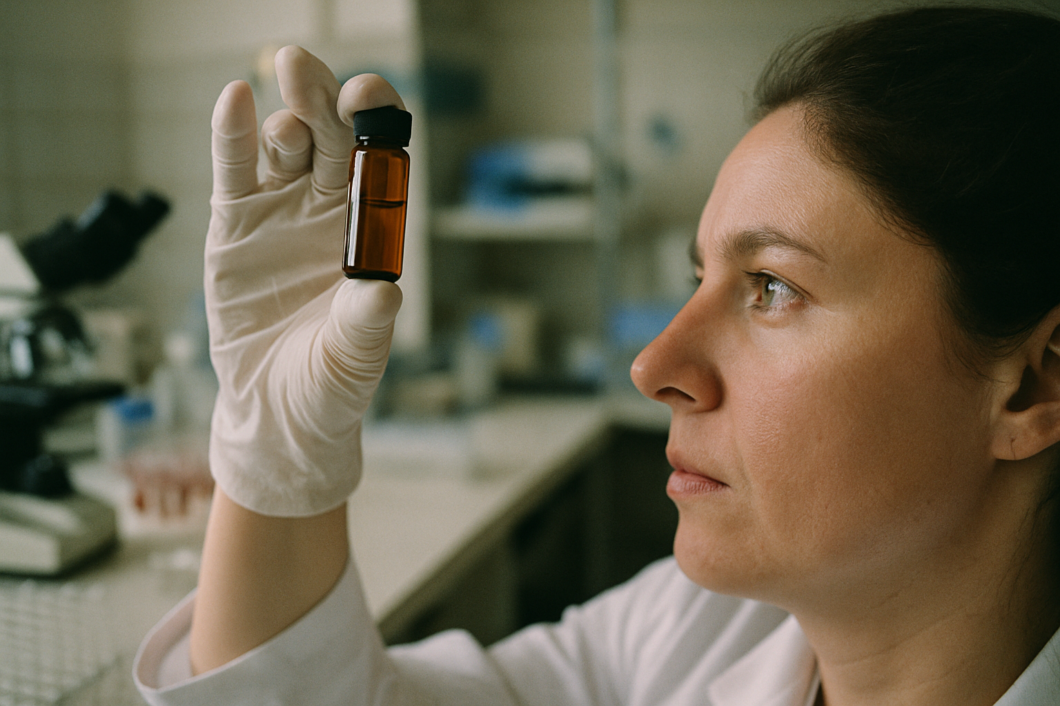 Laboratoriumtest van omega-3 supplement op oxidatiewaarden en zuiverheid