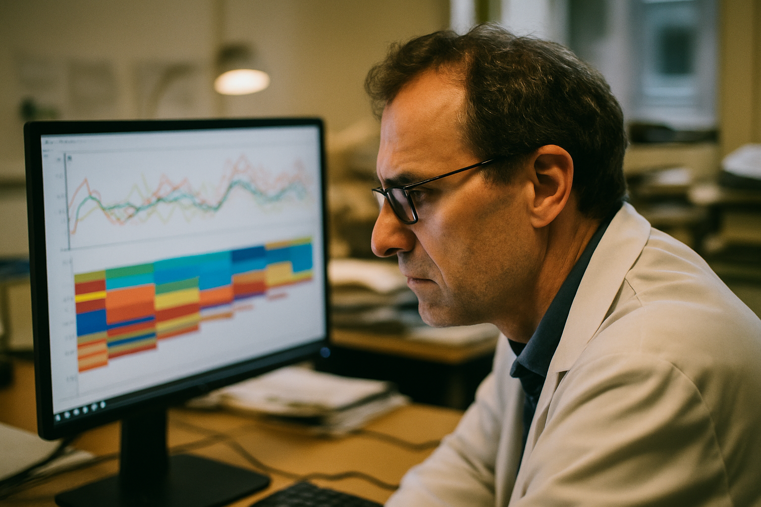 Onderzoeker analyseert studieresultaten over NAD+ en NMN-suppletie effectiviteit